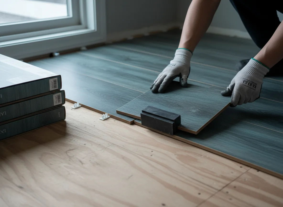 Luxury Vinyl Plank Installation company in Douds, IA